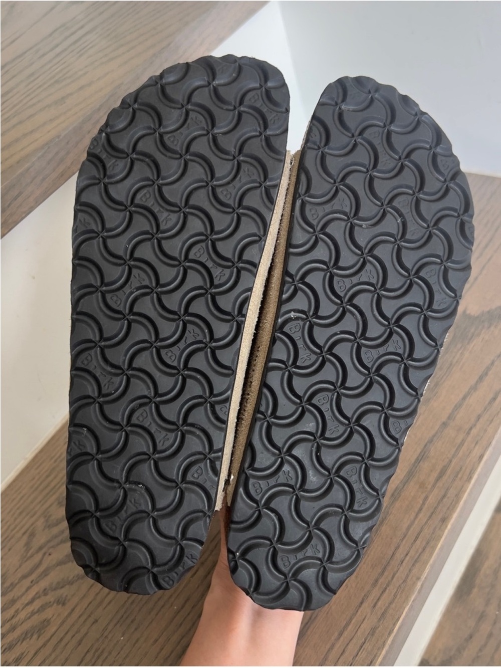 Birkenstock Arizona Riveted Suede Sandals - Picture 6 of 6